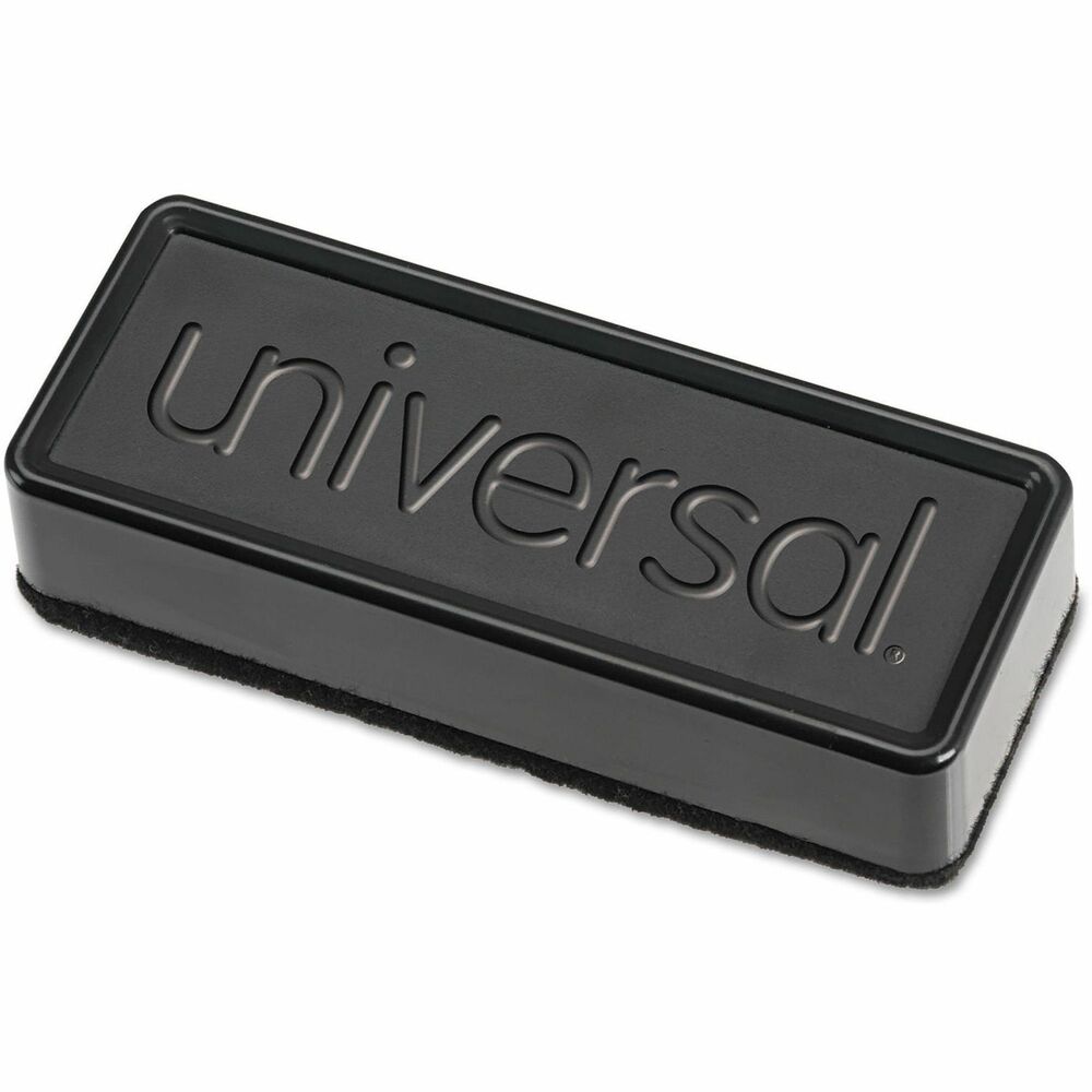 UNV43663 - This whiteboard eraser cleans whiteboard with ease. It ensures a clean writing surface for continued use. Made with a comfortable grip design, making it easy to hold for extended periods of time. The eraser is washable, allowing for repeated use and making it a cost-efficient solution for cleaning whiteboards.