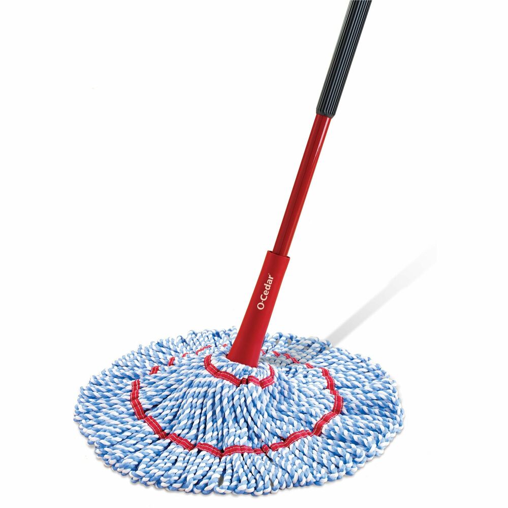 FHP170630 - With an integrated twist-handle for controlled wringing, the MicroTwist MAX Microfiber Mop keeps your hardwood floors clean and hands dry. Absorbent microfiber strings provide superior spill and particle pickup. Buffering pad on the mophead delivers extra cleaning power on stubborn dirt. Reusable and machine-washable microfiber head removes more than 99 percent of bacteria with just water. Extra-large size (18") covers more surface area. It is easy to wring with an easy-to-use twist handle for controlled, hands-free wringing. Mophead locks into place for easy drying and storage. It detaches easily for washing or replacing with one click. Foam grip on the mop handle offers a comfortable, secure grasp.