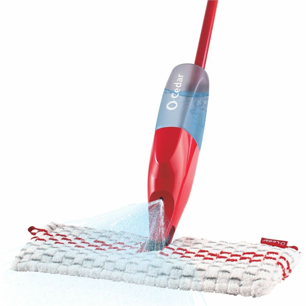 FHP168022 - Elevate your floor-cleaning game with the ProMist MAX Microfiber Spray Mop for quick cleaning and less waste. Reusable and machine-washable, microfiber mop pad removes dirt and more than 99 percent of bacteria using just water or a mere 2 teaspoons of your preferred cleaning solution. Scrub zone on the refillable pad tackles tough stuck-on messes. With a battery-free trigger, effortlessly control the water dispensed with each spray. Plus, the double-sided mop pad flips 180 degrees for fast and easy floor cleaning on all hard floors, including hardwood, laminate, wood, tile and more. Refillable bottle (20 oz.) removes and re-attaches to the Spray Mop for easy filling. Comfort grip handle and trigger easily control the amount of spray while cleaning. Spray Mop requires no batteries.
