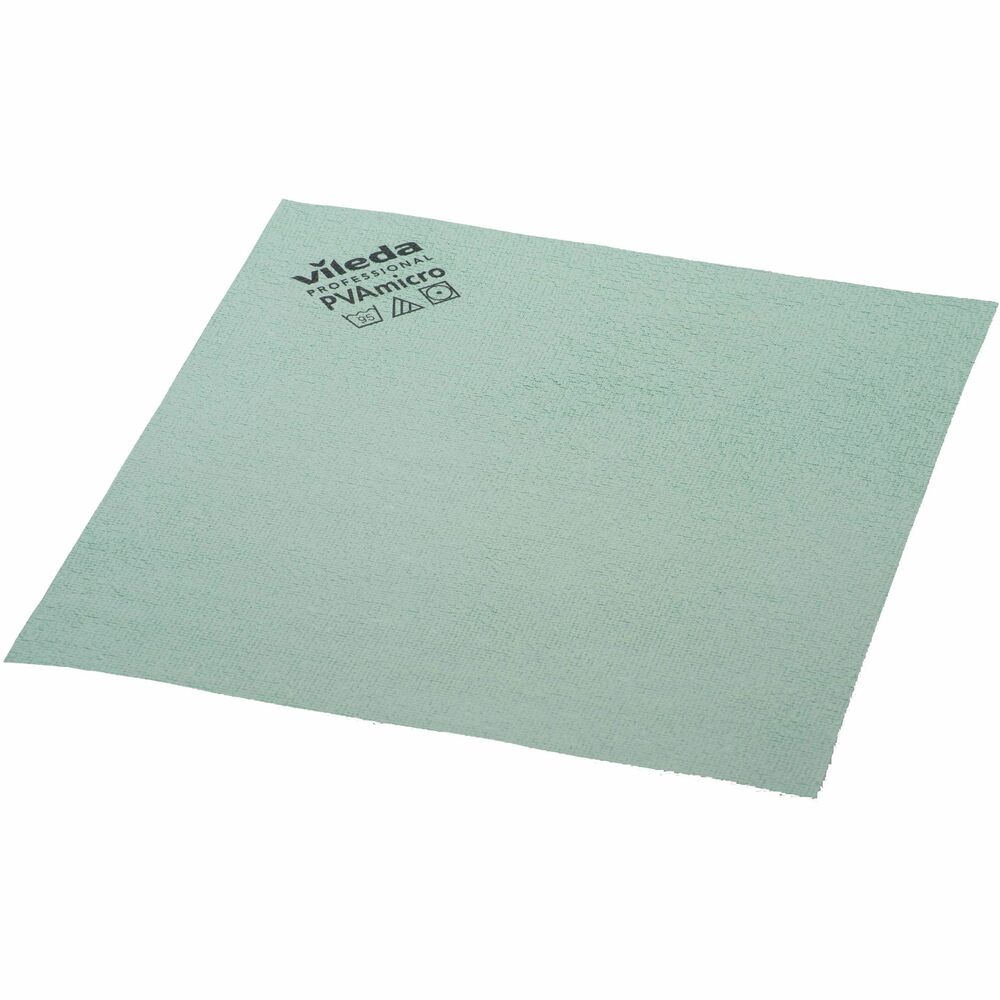 VLD143593 - PVAmicro Cleaning Cloths are innovative, all-purpose and made from microfiber fabric infused with PVA. PVA treatment creates a smooth inner structure for a superior cleaning performance. Highly absorbent material leaves surfaces streak-free. Cloths rinse easily, releasing particles from the fiber for scratch-free cleaning. Only add water, no chemicals required, to clean a variety of surfaces. Durable construction lasts up to 200 wash cycles. General-purpose design provides amazing results on glass, windows, mirrors, stainless steel, chrome, plexiglass, resin coating, whiteboards, electronic screens, cellars, dark furniture and more.