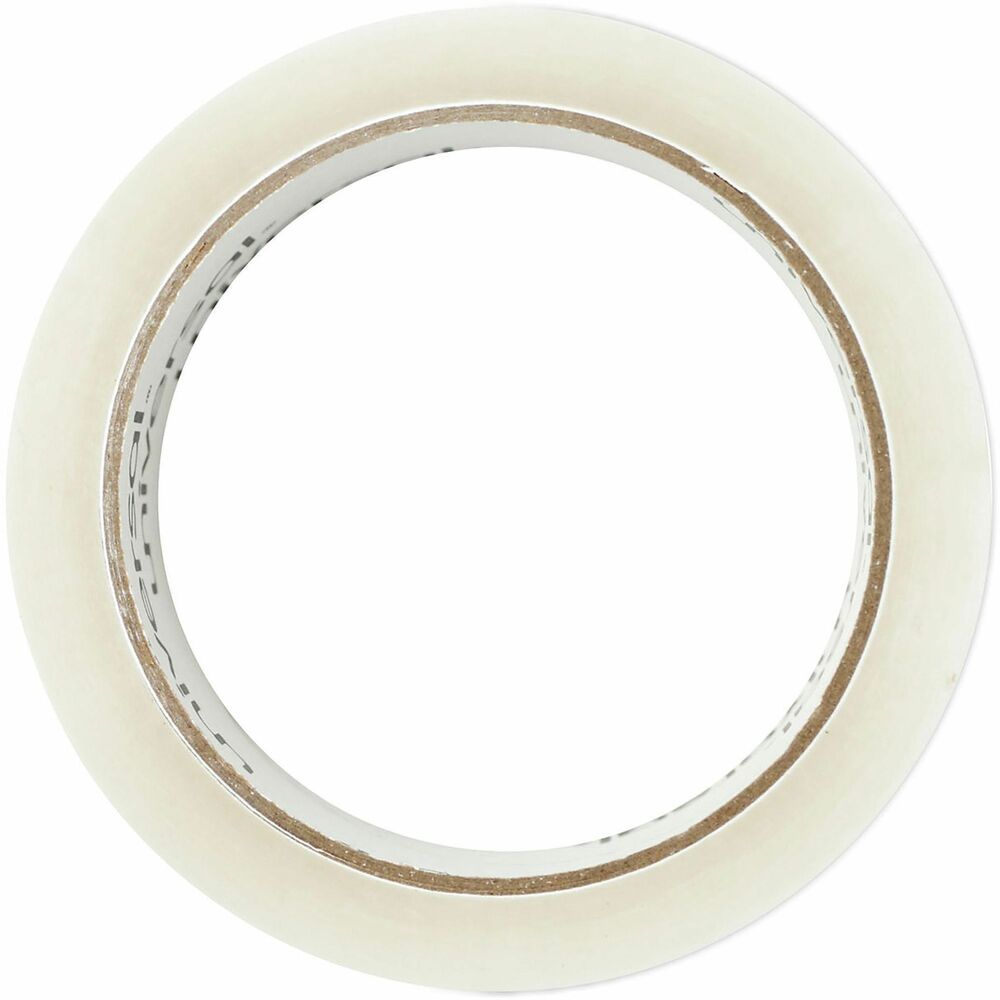 UNV63000 - Medium-grade hot-melt carton sealing tape for medium weight, manual box sealing, package repair, bundling and packages exposed to normal shipping hazards and stress.