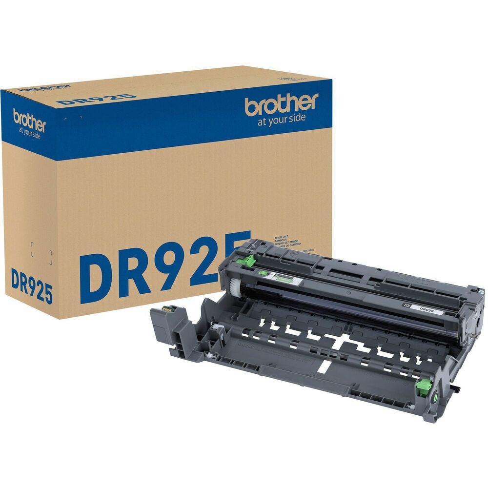 BRTDR925 - Print confidently and optimize the performance of Brother printers using this Genuine DR-925 Drum Unit. Developed as part of a complete printing system, this long-lasting drum unit works in tandem with Brother Genuine Toner Cartridges to deliver crisp, professional-looking prints with yields up to 75,000 pages. It is expertly balanced for even flow and consistent toner distribution on every single page so it offers worry-free reliability, precise performance and laser-quality results. Drum is engineered by the printing experts at Brother for superior fit, function and durability. Use with Brother HL-L5215DW, HL-L6415DW, HL-L6415DWT, HL-EX415DW, MFC-L5715DW, MFC-L6915DW and MFC-EX915DW.