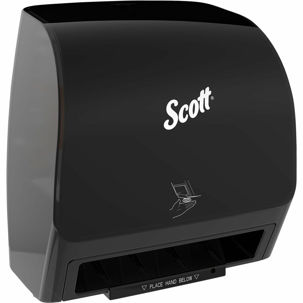 KCC47196 - Scott provides enhanced hygiene solutions for critical environments. Automatic Slimroll Towel Dispenser is compact with a slim profile to fit in tight spaces. Ultra-compact size is wall-mountable to keep close to sinks in tight places, such as nurses' stations or tiny classroom sinks. Keeping it close to water helps reduce drips and slips. Sleek, touchless dispensing system helps minimize the spread of dirt and germs while providing 25 percent more hand dries compared to folded towels. Cost-efficient design saves you time while reducing service disruptions and complaints. Dispenser is compatible with Scott Orange Core Slimroll Towels (not included). High-impact plastic material features translucent sides and an opaque cover. More from the Manufacturer