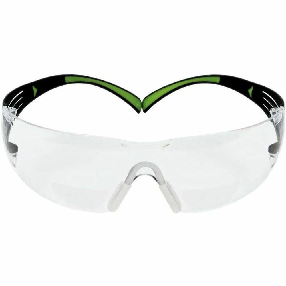 MMMSF425AFCT - Take the next step in comfort with SecureFit 400 Series Protective Eyewear. It features Pressure Diffusion Temple technology; soft, one-piece nose bridge; and dual-injected temples for optimal comfort. Curved temples apply pressure to the less sensitive portion of your head instead of your temples. Slotted ribs allow the temples to flex and self-adjust to your head size. Clear, anti-fog polycarbonate lenses absorb 99.9 percent of UVA/UVB/UVC rays. 2.5 plus reading diopter helps workers who have difficulty reading small print or engage in small, detailed work. Protective eyewear meets ANSI Z87 plus for impact-resistance and CSA Z94.3 requirements.