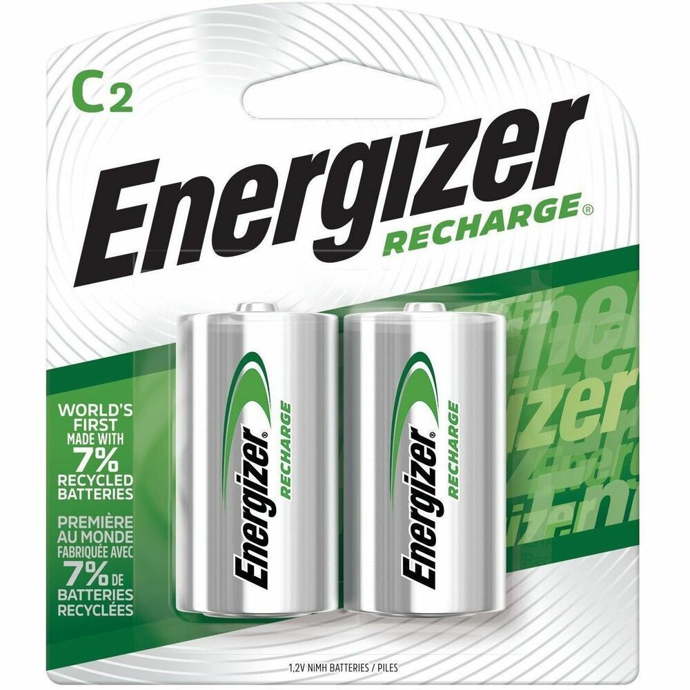 EVENH35BP2 - Leading-edge technology makes rechargeable C batteries ideal for the most advanced high-drain devices. These include digital cameras, personal digital assistants (PDAs), handheld electronic games, portable CD players and palmtop computers. When not in use, they can hold their charge for up to 12 months. These batteries can be recharged hundreds of times. For best results, pair your Recharge batteries with Energizer chargers (sold separately). Since these batteries are both renewable and reusable, they are both a good economic and a good environmental choice.