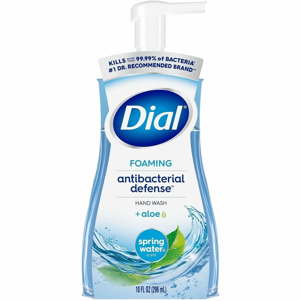 DIA34739 - Complete Antibacterial Foaming Hand Wash kills 99.99 percent of bacteria. Formula includes skin conditioners that are soothing to the skin, promoting frequent handwashing. Pump bottle provides convenient dispensing. Refreshing, spring water fragrance provides a natural, clean scent.