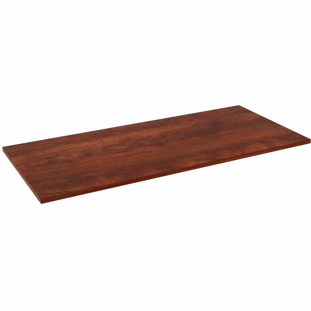 Lorell Multipurpose Tabletop 30" x 66" x 1" Band Edge Cherry