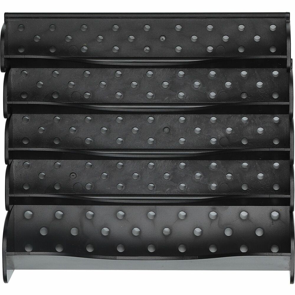 LLR75625 - Prepare for brilliant ideas and important notes by attaching this Dry-Erase Marker Holder to the board in your office or conference room. Magnetic backing makes it easy to apply to most steel whiteboards and glass boards. Four top slots are the perfect size for your dry-erase markers so you can color-code and enhance your messages. Bottom slot offers more space so you can store an eraser or another marker.