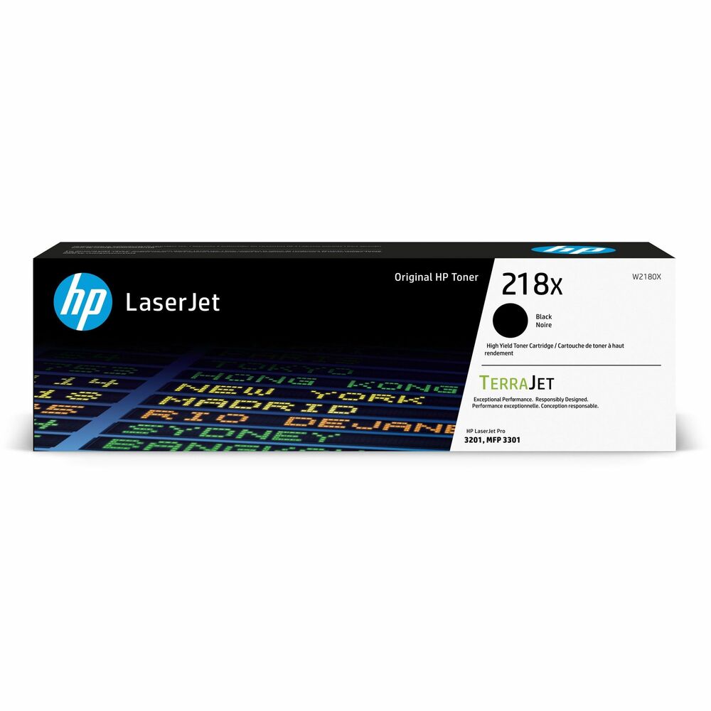 HEWW2180X - Original HP TerraJet Toner features efficient toner use for less waste and outstanding quality printing with an increase in vivid colors, natural-looking images and sharper details. Highly efficient toner particles with protective shell and low-melt formula deliver more true-to-life colors and sharper details. Innovative toner particle design works efficiently so you get more pages per cartridge. Printer calibrations take less time in HP Color LaserJet Pro and Enterprise series with HP TerraJet Toner Cartridges compared to predecessor. High-yield toner cartridge is compatible with HP Color LaserJet Pro MFP3301sdw, MFP3301fdw Wireless and 3201dw printers. Tamper-resistant, HP proprietary firmware and secure cartridge chips ensure you're getting a genuine HP cartridge. TerraJet Cartridges and packaging are also designed for a low-carbon footprint with reduced plastic and energy use. Cartridge yields approximately 3,200 pages.