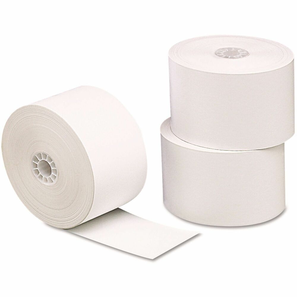 UNV35712 - This product utilizes heat-sensitive coating that darkens when it is exposed to heat. Designed to work efficiently in your thermal print machine. These printing paper rolls provide high quality output with crisp black printing. Best suited for receipts, shipping labels and barcode labels. Work great in offices, schools, factories and at home.