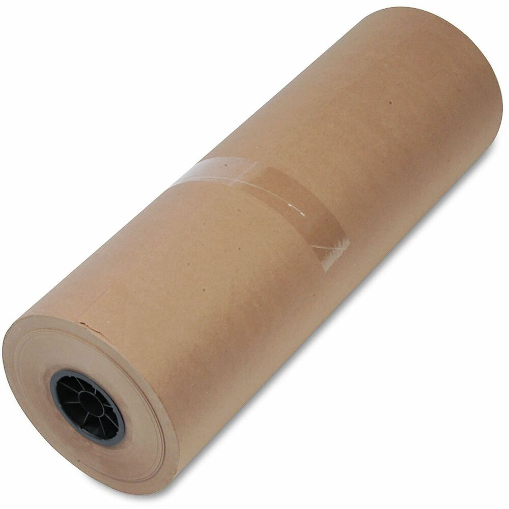 UNV1300039 - An excellent, economical choice in high-volume packing and shipping scenarios. Roll features a 9" diameter, providing an ample supply of wrapping material. This paper can be used in shipping boxes to prevent item shift during transit, or as a wrap to protect against scratches, dust and minor impacts. Kraft paper offers a sustainable alternative to plastic-based packing materials. Useful for shipping fragile or delicate items such as glassware and electronics. 