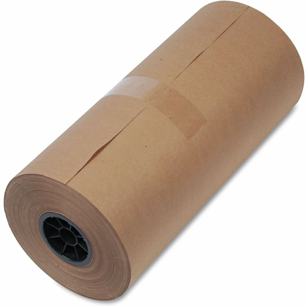 UNV1300015 - An excellent, economical choice in high-volume packing and shipping scenarios. Roll features a 9" diameter, providing an ample supply of wrapping material. This paper can be used in shipping boxes to prevent item shift during transit, or as a wrap to protect against scratches, dust and minor impacts. Kraft paper offers a sustainable alternative to plastic-based packing materials. Useful for shipping fragile or delicate items such as glassware and electronics. 