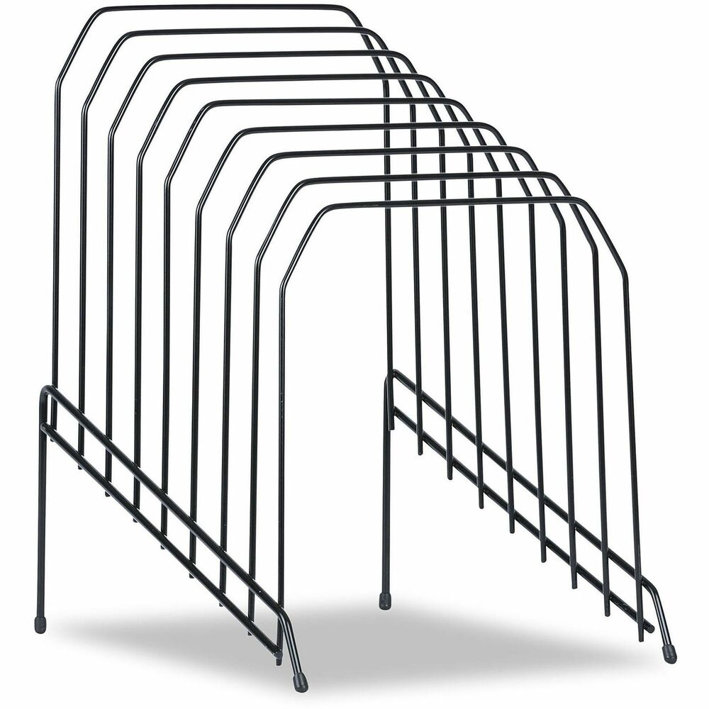 UNV20070 - Get organized and find your files easier with a wire tiered, desktop file sorter. The durable open wire design holds and organizes all your active files, helping you declutter and find what you need quicker. Classic, tiered design to easily sort by priority and view the files you need. Enclosed with rubber caps on the bottom help to prevent scratches on surfaces.