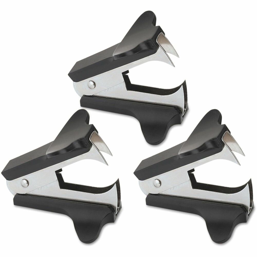 UNV00700VP - This jaw style staple remover is a classic office essential that removes staples from any surface with ease. It comes equipped with durable steel jaws to ensure the most efficient use, and plastic grips to ensure comfortable control while using product. Perfect for school, work, office, home use and more.