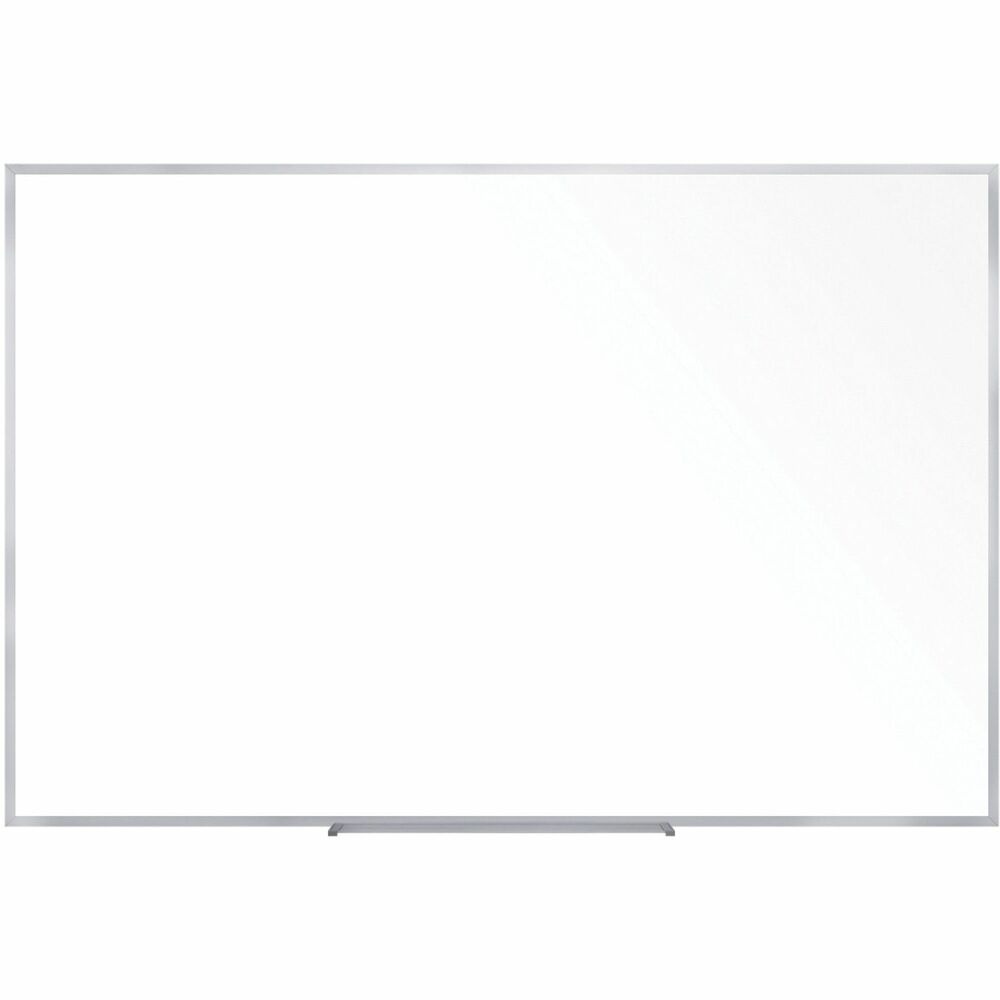 GHEM2474 - Tough, cost-efficient, nonmagnetic whiteboard offers excellent writing and erasing qualities. Nonmagnetic board provides years of reliable performance. Board is laminated to 1/4" hardboard with satin-finished, anodized aluminum frame. It includes a marker, eraser and SmartPak tray that is detached for easier installation and reduced damage potential. Marker tray includes protective endcaps.