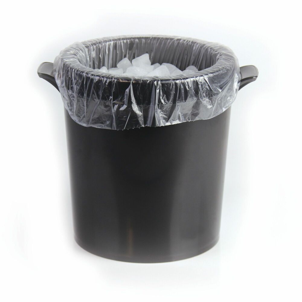 HERJ1313RNR01 - Ice Bucket Liners are made from prime, FDA-approved, high-density resins. They utilize a star-sealed bottom - the strongest, most leakproof seal in the industry. Dual-dispensing box allows convenient access from nearly any position whether the box is stacked or not. Reliable, consistent bags feature a clear design for a great display.