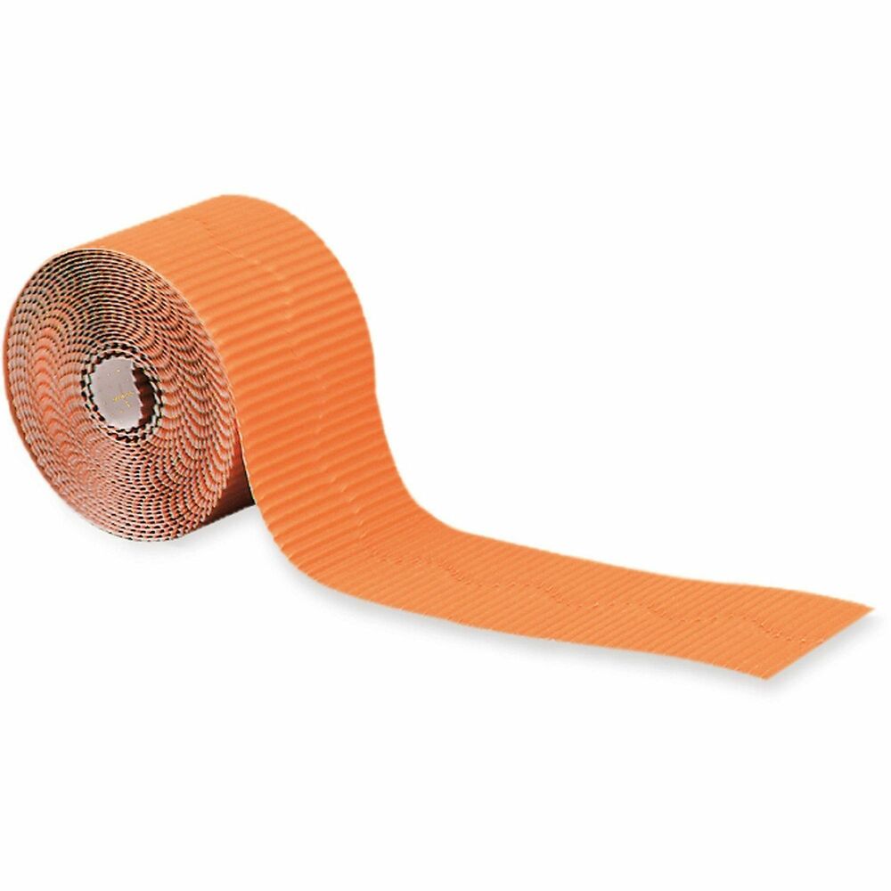 DIXP0037106 - Bordette is the original, pre-scalloped, fade resistant decorative border. Packaged in a perforated roll, Bordette is easy to separate. One 50' roll of Bordette will edge two 4' x 8' bulletin boards. Recyclable.