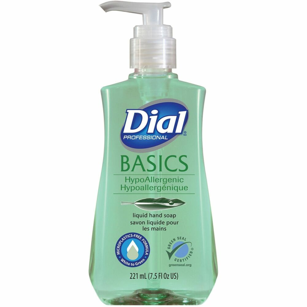 DIA33256CT - Basics Liquid Hand Soap is a mild soap that is gentle on skin. Its rich, creamy lather rinses clean and leaves hands feeling soft and smooth. Dermatologist-tested, hypoallergenic formula nourishes and helps soothe dry skin, making it perfect for any commercial setting. Use this Green Seal certified hand soap in healthcare facilities, schools, offices, restaurants, daycare centers and more.