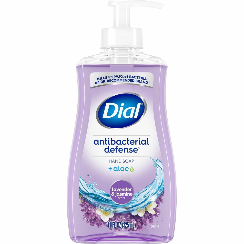 DIA20934 - Enjoy the fresh scent of Antibacterial Defense Liquid Hand Soap. This formula contains aloe vera and kills more than 99.9 percent of bacteria encountered in household settings while being gentle on skin, leaving it feeling soft, smooth and healthy. Dermatologist-tested, hand soap brand is approved under the Leaping Bunny cruelty-free program. It contains no sodium lauryl sulfate/sodium laureth sulfate, parabens, phthalates or silicones. Pump bottles makes it easy to dispense. Bottle excluding pump is made of 100 percent plastic.