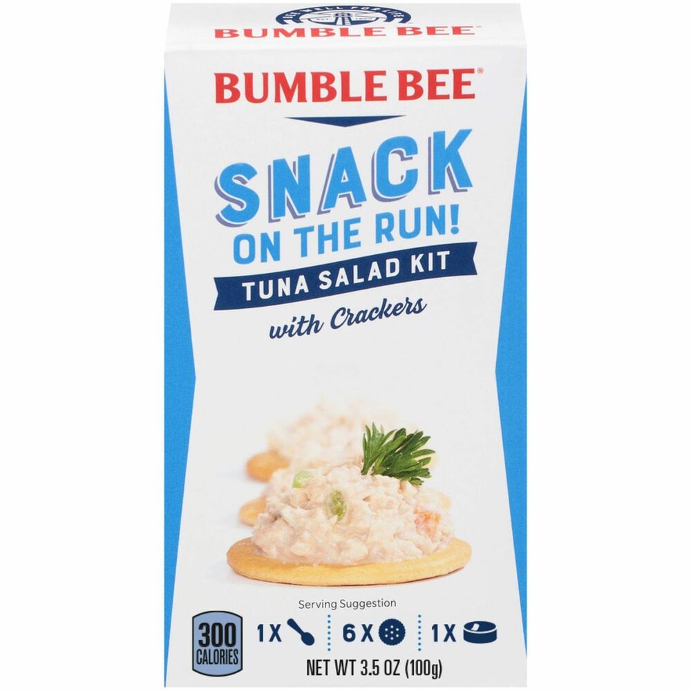 KAR70721 - Keep hunger at bay with these convenient tuna salad and cracker packs. They come mixed and ready to be consumed. Enjoy as a snack or light lunch.