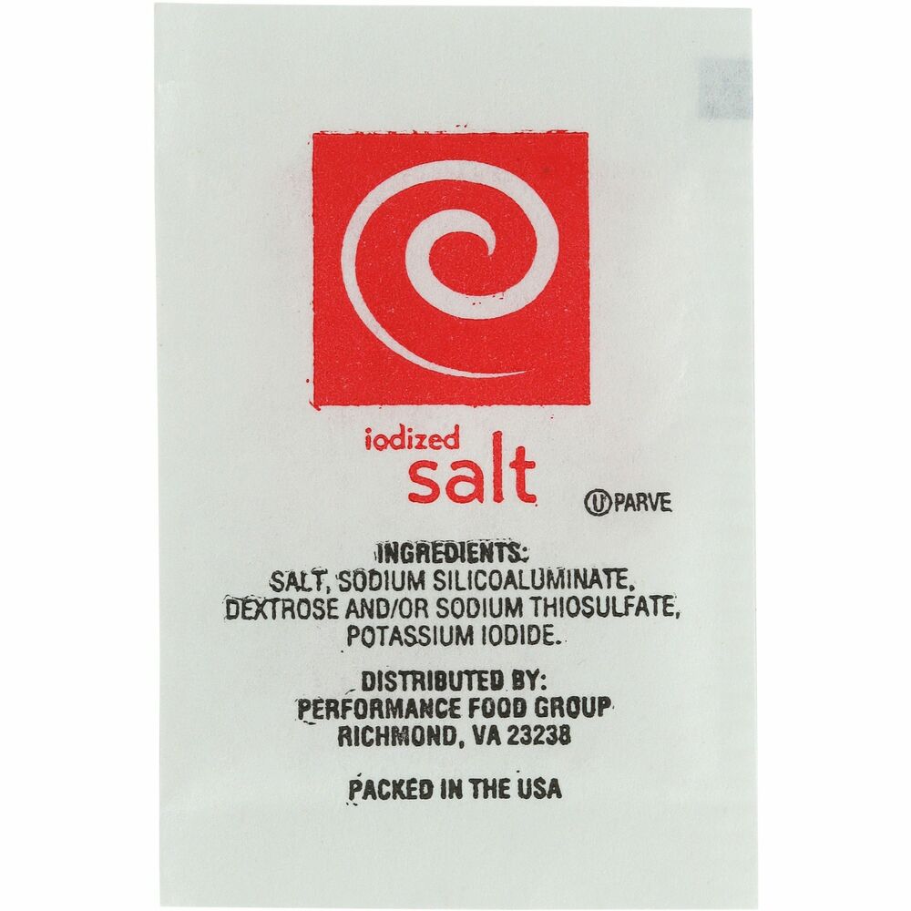 SUG09295 - Salt packets are perfect for seasoning food. 0.5 gram packets are great for keeping breakrooms stocked. Use them on-the-go for convenience.