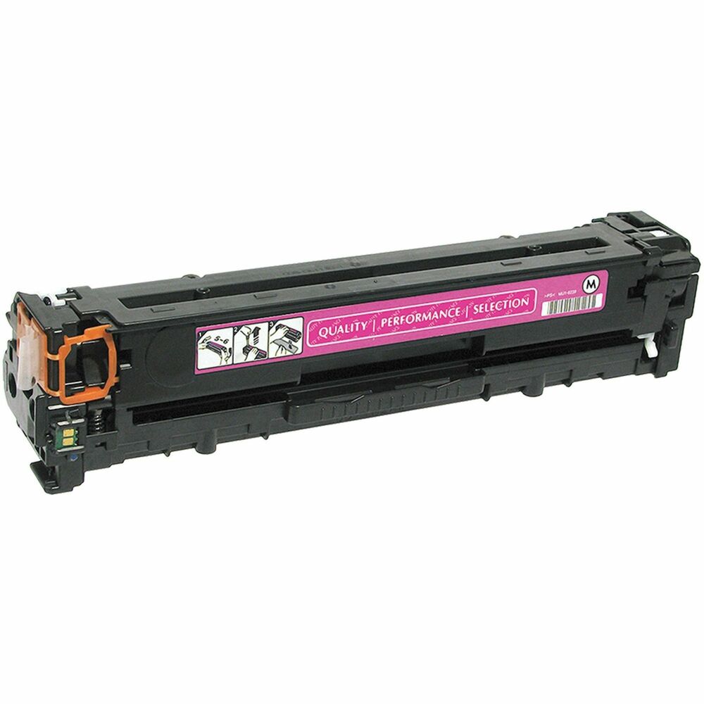 NSN6901909 - Remanufactured toner cartridge is designed for use in HP Color LaserJet CP1210, CP1215, CP1215N, CP1510, CP1515N, CP1518NI and AIO CM1312NFI MFP. AbilityOne toner provides strategic opportunities to address a variety of customer needs, including significant savings, guaranteed performance, compliance with executive orders and free recycling solutions. Plus, every purchase creates jobs for people with disabilities. TAA-compliant cartridge is assembled in the U.S.A., made using 35 percent post-consumer content and meets ISO 14001 recycling standards.
