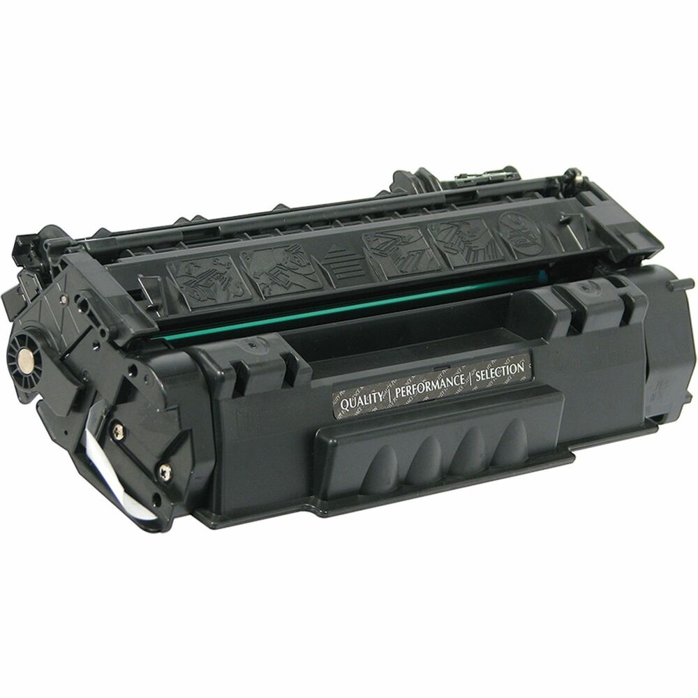 NSN6903163 - Remanufactured toner cartridge is designed for use in HP LaserJet M2727 MFP, M2727NF MFP, P2010, P2014, P2015, P2015D, P2015N, P2015DN and P2015X. AbilityOne toner provides strategic opportunities to address a variety of customer needs, including significant savings, guaranteed performance, compliance with executive orders and free recycling solutions. Plus, every purchase creates jobs for people with disabilities. TAA-compliant cartridge is assembled in the U.S.A., made using 35 percent post-consumer content and meets ISO 14001 recycling standards. Cartridge yields approximately 3,000 pages.