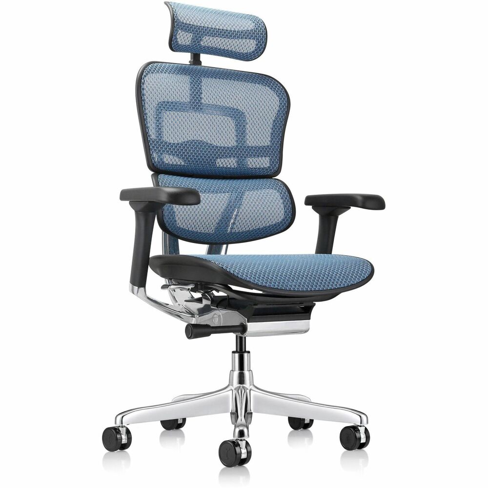 EUTME7ERGG2BL - ErgoHuman Gen2 is engineered with your total comfort in mind. Aesthetics, form and function are merged seamlessly to allow you to minutely adjust the chair, achieving unrivaled, ergonomic fine-tuning. Chair features a headrest, synchro-tilt mechanism with seat slider, forward tilt, tilt-tension control, lumbar-tension control and height-adjustable ratchet back. Single-lever control adjusts height, seat depth and tilt lock. Glass fiber mechanism allows smoother adjustment and precision. Matrex T168 mesh with 12-zone mesh support provides optimal breathability. Large, soft, padded arms pivot and adjust (height, width and depth). FPC non-petroleum frame is stronger and smoother than nylon. All-mesh chair is GreenGuard Gold certified.
