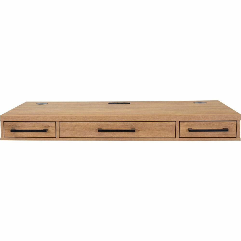 MRTIMMN384TM - Mason Sit/Stand Desktop features three drawers to store essential office supplies within reach. Desktop includes a power center with AC power outlets and USB 2.0 ports to power your devices. Wood-color laminate lends a modern appeal. Desktop is finished on all sides. Dark bronze hardware contrasts the desktop design for a unique, interesting look. Desk comes in two boxes, and MRT384EB must be ordered separately to form a complete sit/stand unit.