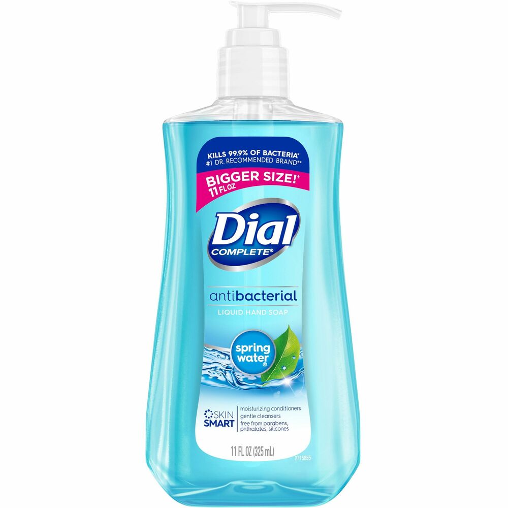 DIA20952 - Cleansers and conditioners are blended together beautifully in this liquid hand soap that cares for the skin you wash the most. Moisturizing conditioners nourish your hands to keep your skin feeling incredibly soft and smooth. Clean-rinsing formula washes away cleanly and leaves your hands feeling healthy. Antibacterial formula kills 99.9 percent of bacteria encountered in away-from-home settings. Dermatologist-tested, pH-balanced soap is free from SLS/SLES, parabens, phthalates and silicones. It is cruelty-free under the Leaping Bunny Program. Antibacterial Defense Liquid Hand Soap is perfect for use in healthcare facilities, schools, offices, restaurants, daycares and more. Pump provides easy dispensing for convenient use. Plastic bottle is 100 percent recyclable without the pump.