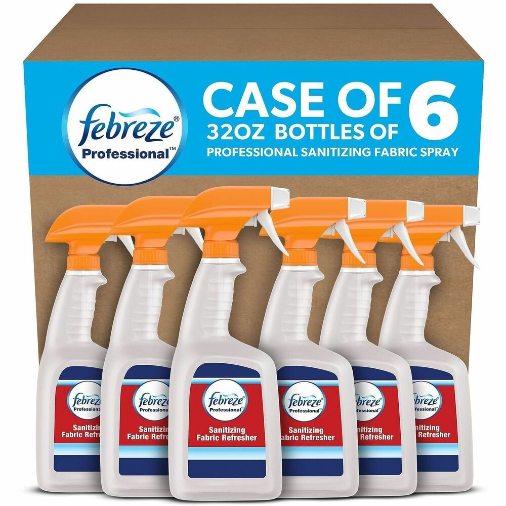 PGC07309CT - Sanitizing Fabric Refresher features proprietary technology that locks onto odor molecules and traps them for good to eliminate smells on soft surfaces that can't be washed. Professional-strength ingredients kill 99.9 percent of bacteria to prevent the growth of mold and mildew for up to 14 days. Advanced formula removes odors at the source without simply covering them up. It leaves behind a light, fresh scent. Fabric refresher is perfect for couches, mattresses, duvets, carpets, curtains and more.Rebate: Up To 50% Savings on P&G Pro Case View Rebate Details