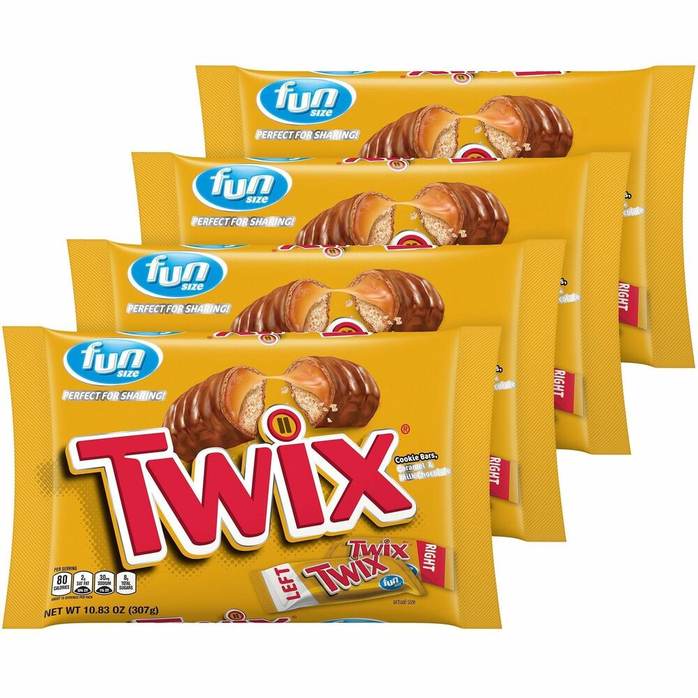 MRS20900467 - For a fun treat anytime, try Twix Caramel Cookie Bars. They are a delicious combination of smooth chocolate, chewy caramel and crisp cookie. When you want a chocolate treat, these fun-size candy bars are sure to satisfy. Pack in your lunch or bring to holiday parties, Halloween parties and Easter celebrations. It's always the right time for a Twix candy bar.