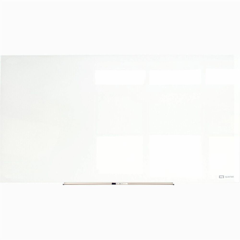 QRTQ25F04IMW - Inspire creativity and innovative thinking with this InvisaMount Glass Board. Frameless design appears to float on the wall, elevating your space. Easily erase writing from the vivid, nonabsorbent surface that resists ghosting, stains, scratches and dents to withstand heavy use. Board comes with an accessory tray, marker and two high-power magnets. Use glass board magnets to post documents on the steel-backed surface. Due to the thickness of glass, this board is compatible only with high-powered glass board magnets. Board is GreenGuard Gold certified.
