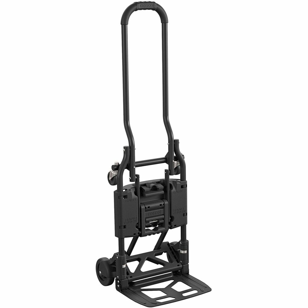 CSC12223BLK1FXE - Whether you're moving boxes or unloading the car, simply unfold the Shifter Multiposition Hand Truck and Cart to let it do all your heavy lifting. It easily converts from its flat storage position to a two-wheel upright hand truck or four-wheel cart with no pins or tools. Flat-folding design makes it easy to store in your closet, garage or car trunk. Large toe plate increases stability. Heavy-duty steel frame holds up to 300 lb.