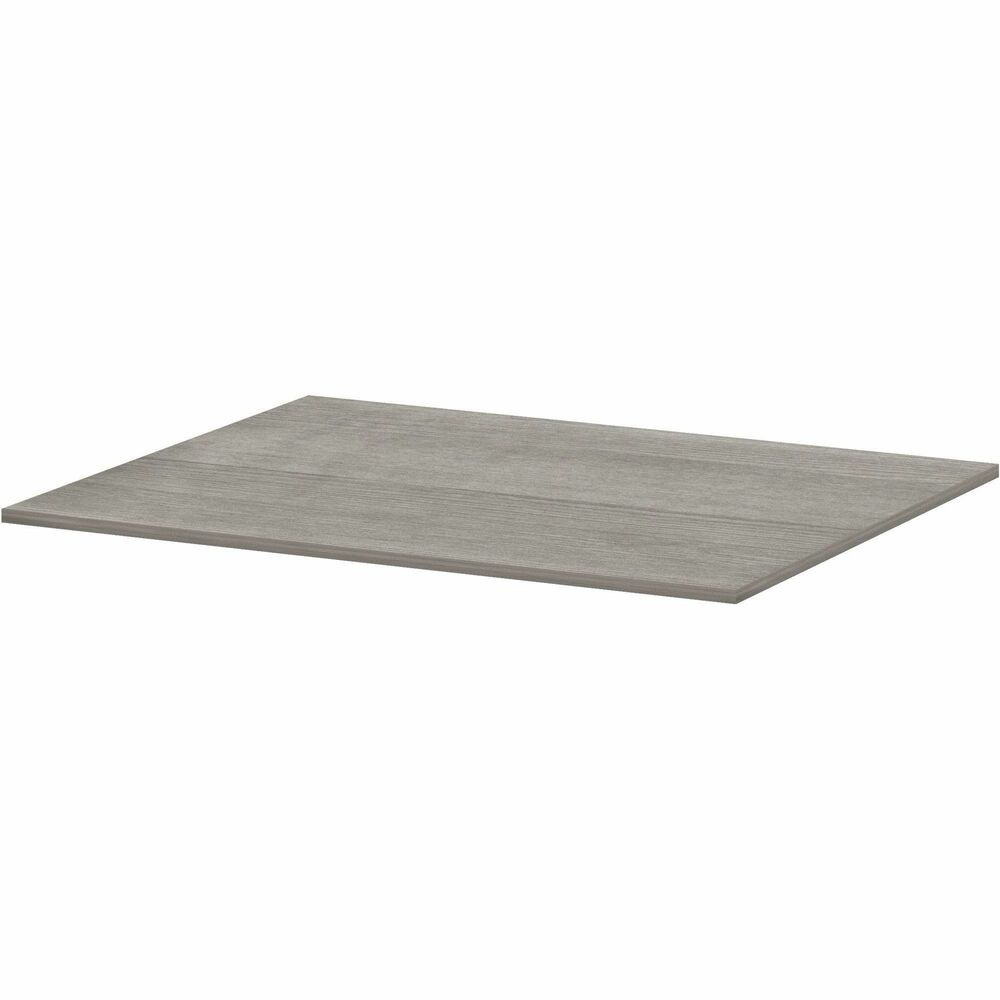 LLR16323 - Modular conference table can be used on its own or with other Lorell Essentials Series Wood Laminate Furniture that offers high-quality laminate construction and a contemporary design. Ideal for a small meeting area in executive offices, tabletops and bases are made with eco-friendly particleboard, laminated melamine finish and 3mm PVC edgebanding. Configure your conference table using the number of end/mid bases according to the size of the conference tabletop you need and whether you include an adder to expand your meeting surface area. Each top offers a smooth surface with no grommets. Tabletops and bases are sold separately. For a complete table, use this top with another 60" top and three bases or another 60" top, an adder top and four bases.