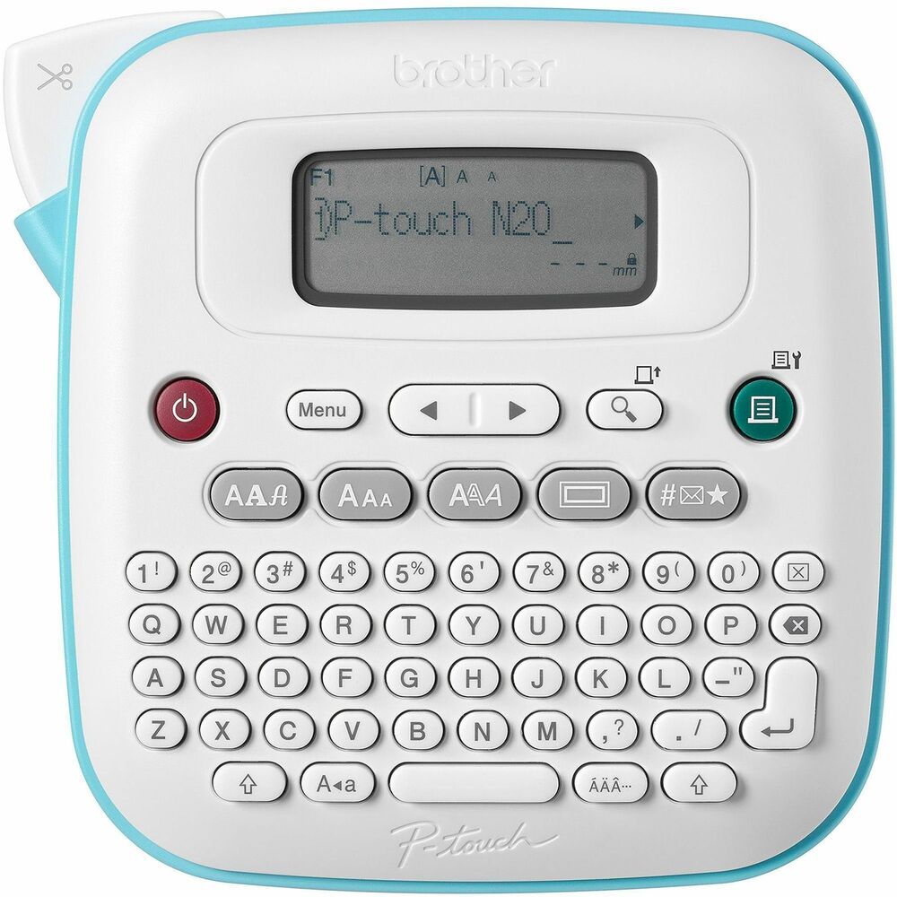 BRTPTN20 - Anyone can live a vibrant, organized, expressive life with the Brother P-touch PT-N20 Personal Desktop Label Maker. One of the latest additions to the P-touch lineup, it's been created to help you easily personalize your world and organize everything in it.Exclusively for use with Brother Btag ~½" (12mm) Label Tapes in 17 colorful varieties, this desktop dynamo is a practical addition to any area of your home, dorm room, workshop, or studio.If you've volunteered to bake for a school event or cook for a potluck, colorful labels are a great way to identify flavors or callout potential allergens. And, if you want your container or dish returned, create a label with your name and contact information on it. Want to brighten up somebody's day with a heartfelt note or funny quip Print it on a label and stick it to a lunch bag or laptop case to make sure your special someone sees your message. Colored labels make great reminders, too. Never forget time-sensitive tasks, appointments or meetings with vibrant labels applied in the areas you frequent most. Stick a label on your keychain to remember your oil change, or place one on the coffee maker as a reminder to buy more filters.With a full QWERTY keyboard, typing on the PT-N20 is fast, familiar, and comfortable. Plus, the easy-to-read 16- character display screen means you can preview your labels content BEFORE they're printed so you can eliminate typos and mistakes. Three fonts in 7 font styles including underline and italic, 15 frames, and 250 symbols offer so many ways to creatively express yourself and print labels with up to two lines of text with a combined height of 9mm. If you use the same labels repeatedly, don't format them every time! Simply save up to 10 unique, frequently used, or favorite label layouts for time-saving and convenient re-printing.Mastering the art of bright, vibrant personal expression, organization, and identification is easy with the Brother P-touch PT-N20 Personal Desktop Label Maker.