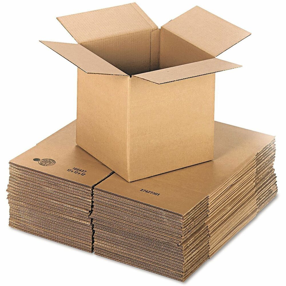 UNV121212 - These sturdy and economical 200-lb test corrugated Kraft boxes allow for reliable and efficient shipping solutions. Boxes ship flat and assemble easy with shipping tape. Ideal for various shipping needs, from small items to larger products. Fixed-depth design provides consistent depth, reducing the need for fillers and simplifying packing.