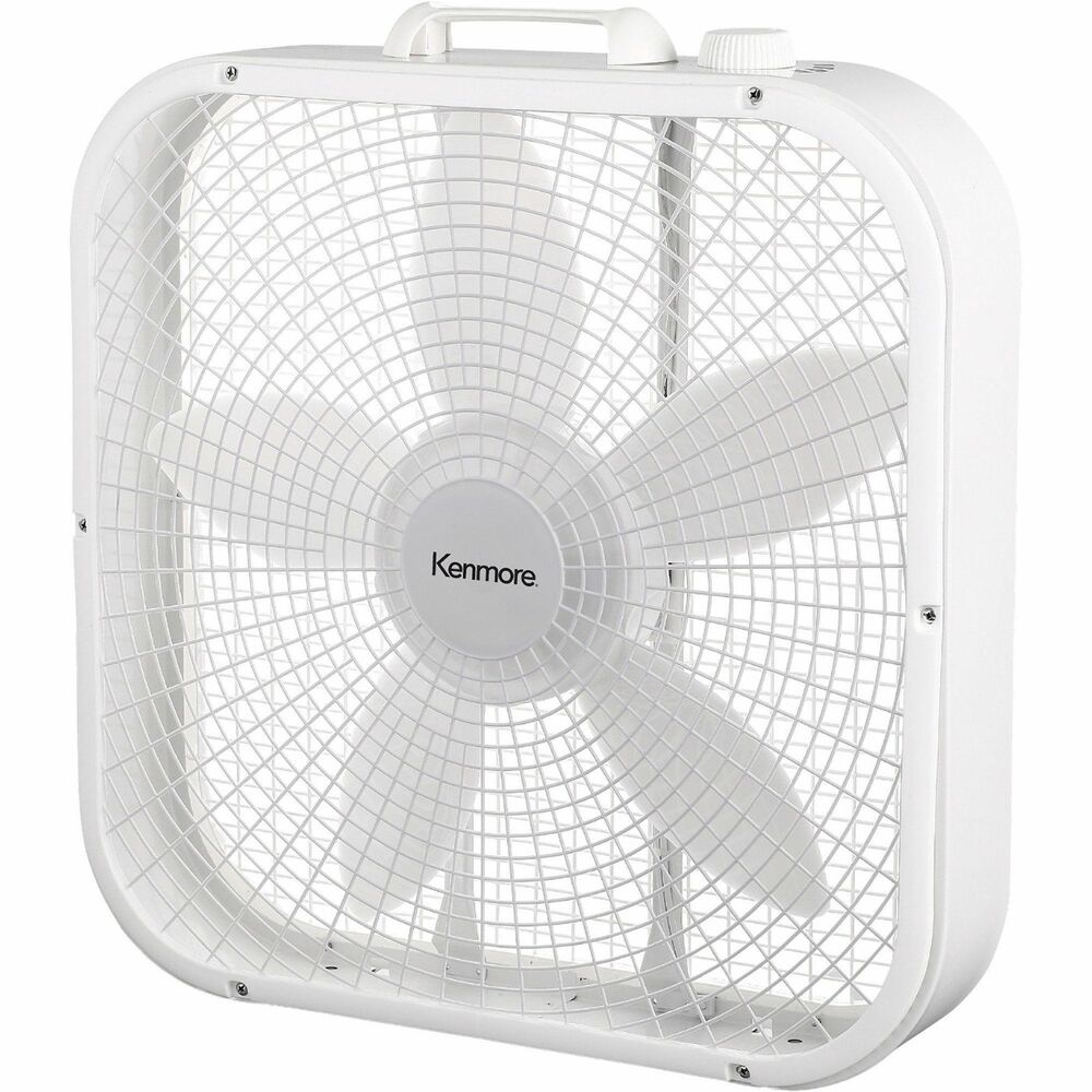 ESMKM60048WH - Box Floor Fan moves around 60 cubic feet of air per minute for uninterrupted relaxation and comfort. Easy-to-use mechanical control and three speeds provide maximum cooling. It is ideal for use in most living spaces including offices, bedrooms, garages, basements and more.
