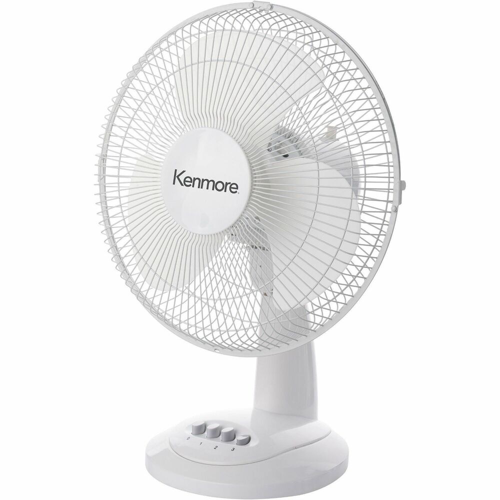 ESMKM60007WH - Oscillating Fan features three speeds for consistent, ample air circulation throughout your space. Straightforward operation allows you to easily incorporate this fan into your routine. 12" fan takes up minimal space on a desk or counter, leaving you more room to work. It is ideal for the office, home or dorm.