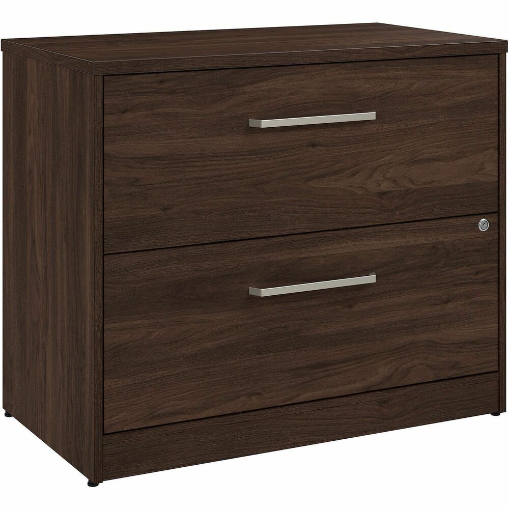 BSHVSF136BWSU - Vista 2-Drawer Lateral File Cabinet keeps your documents and essentials organized and clutter-free for efficient storage. Finish on all sides allows flexible configurations ideal for open area offices. Durable, 1" thick top supports materials and equipment with its 200 lb. capacity. Thermally fused laminate surface protects against scratches, stains and other cosmetic damage. Open-Safe Drawers extend one at a time for maximum stability on any surface; each drawer supports up to 70 lb. File drawers with brushed nickel pulls open on smooth, full-extension, ball-bearing slides for easy access to legal/letter/A4-size paperwork. Single lock secures both of the filing cabinet's drawers to safely organize sensitive documents. Thoughtfully designed for maximum stability, lateral file also includes an optional wall anchor. Included adjustable levelers compensate for uneven flooring. Lateral file meets or exceeds ANSI/BIFMA x5.5 commercial test standards.   