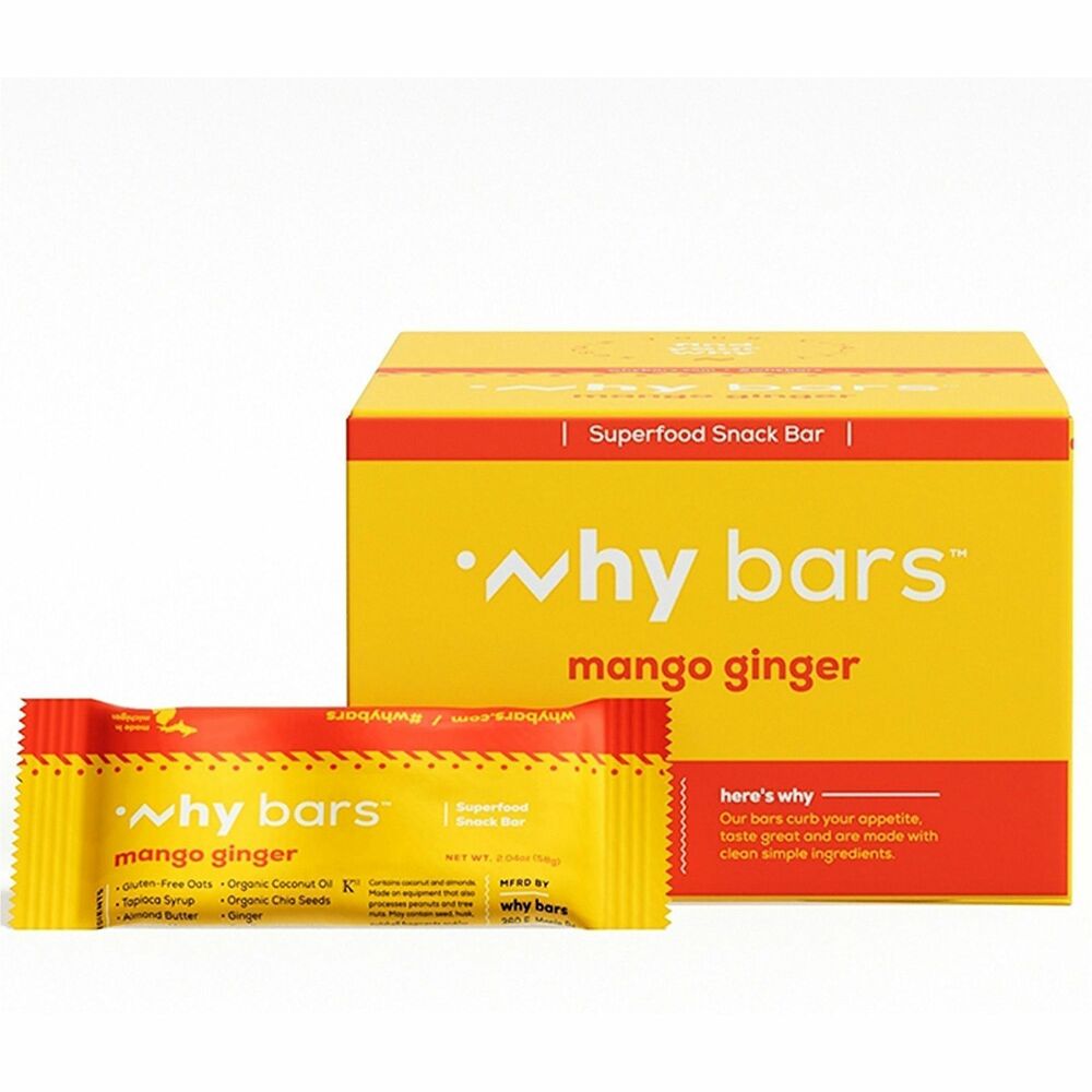 WHYWB5 - Curb your appetite with these superfood snack protein bars made with simple, clean ingredients to fuel your day. They let you focus on your activity instead of your hunger with a balanced, portable food option that tastes great and sustains your energy level between meals. Their simple plant-based ingredients provide healthy energy for active lifestyles. Each organic, vegan bars are dairy-free, certified gluten-free, non-GMO and soy-free. They come individually wrapped so you can throw one into your bag for a healthy, filling snack before or after a hike, run, workout or practice. Bars come in an easy-to-open display box.