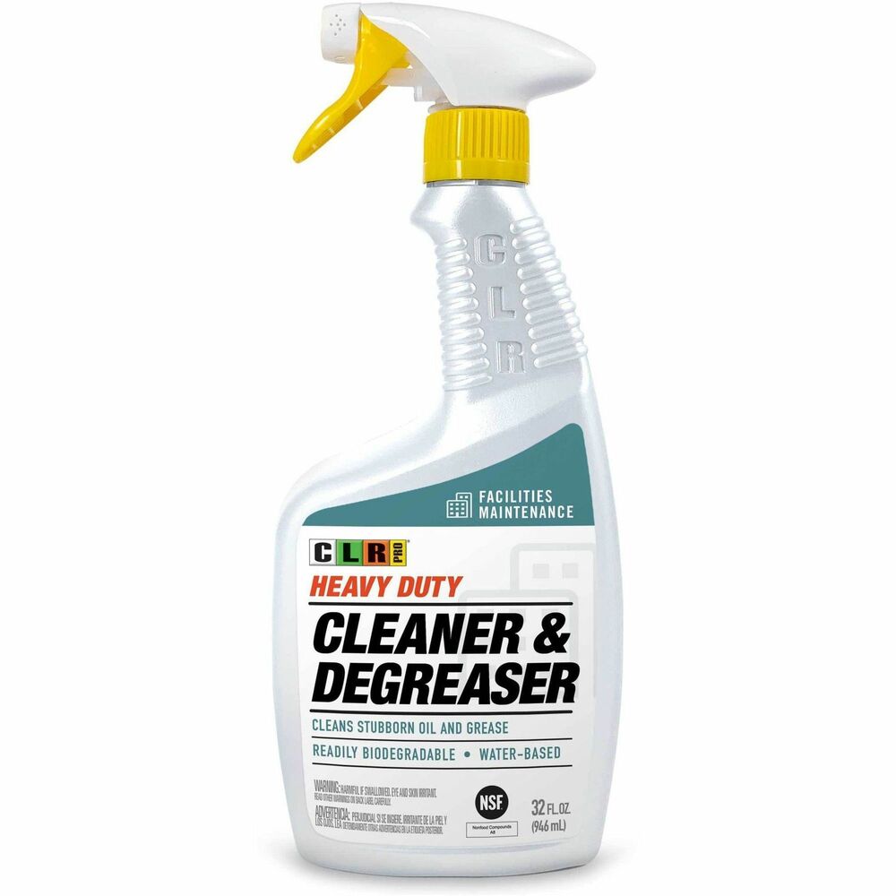 JELFMHDCD326PCT - Heavy-Duty Cleaner & Degreaser cuts through fat, oil, grease, tar, food residue and built-up grime. Industrial-strength formula is perfect for cleaning equipment, machinery, trash receptacles, dip tanks, appliances and surface prep tables. Use in pressure-washers for cleaning large surfaces. NSF-registered cleaner/degreaser easily lifts oil, grease and tar from concrete, terrazzo, tile, granite and stone floors. Water-based degreaser contains no acids, abrasives or petroleum solvents.