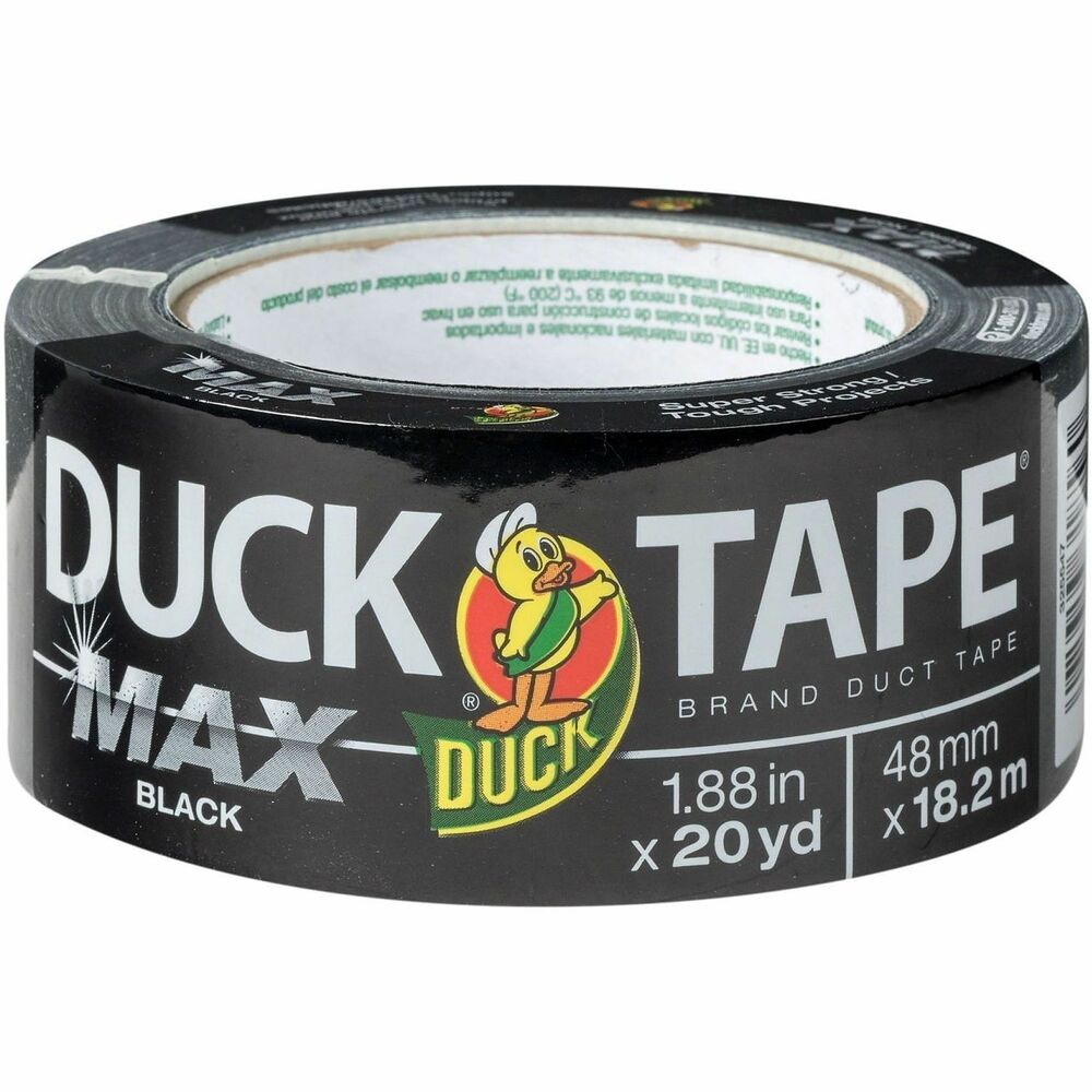 DUC241619 - Designed to maximize duct tape's three interlocking layers, Max Strength Duct Tape delivers strong adhesion and holding power to everything from wood, masonry, plastic and glass. Whether you're a pro on the construction site or a DIYer in need of something stronger, tape is both easy to tear and tough enough for all your repair needs. It is also great for hanging plastic sheeting, sealing, bundling and waterproofing. This heavy-duty duct tape protects your surfaces while giving you long-lasting repairs.