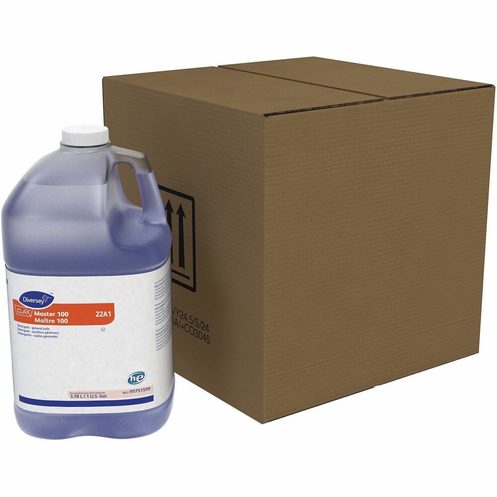 DVO95751559CT - Use this heavy-duty, neutral laundry detergent in all commercial and home-style washing machines. It is effective in low-wash temperatures, suitable for use in all water types from soft to hard, and nonphosphated for use in all areas. Combined with an alkali, Clax Master 100 Laundry Detergent effectively removes a wide range of soils on any type of fabric. It offers excellent performance on fatty and oily soil. Use ratio is 4 to 16 oz. per 100 lb. of laundry.