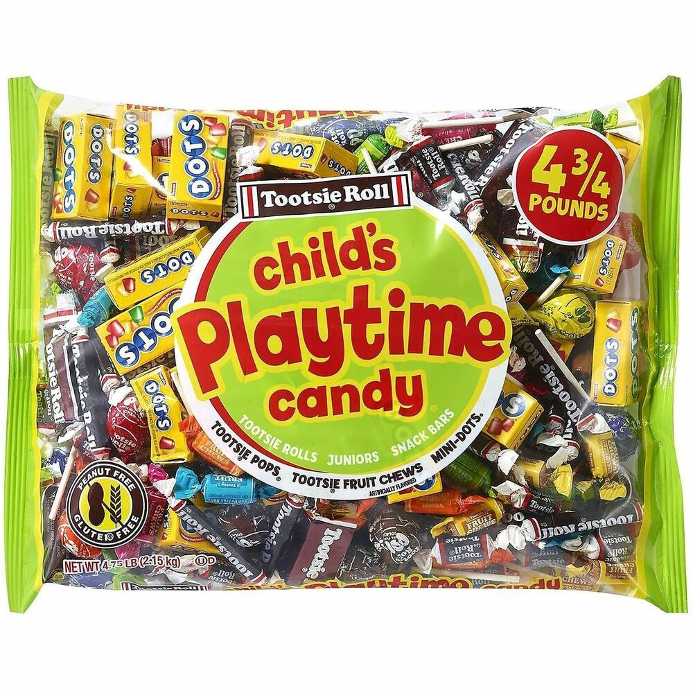 GRR22000018 - This fun-filled variety pack features all of Tootsie's fan-favorite sweets. From chocolate to fruity flavors, experience your favorite familiar flavors in bulk. Fun-sized candies are perfect for Halloween, Easter, candy jars or even pinatas. Tootsie's fan-favorite assortment includes: Tootsie Rolls, Snack Bars, Mini-Dots, Tootsie Pops and Tootsie Fruit Rolls.