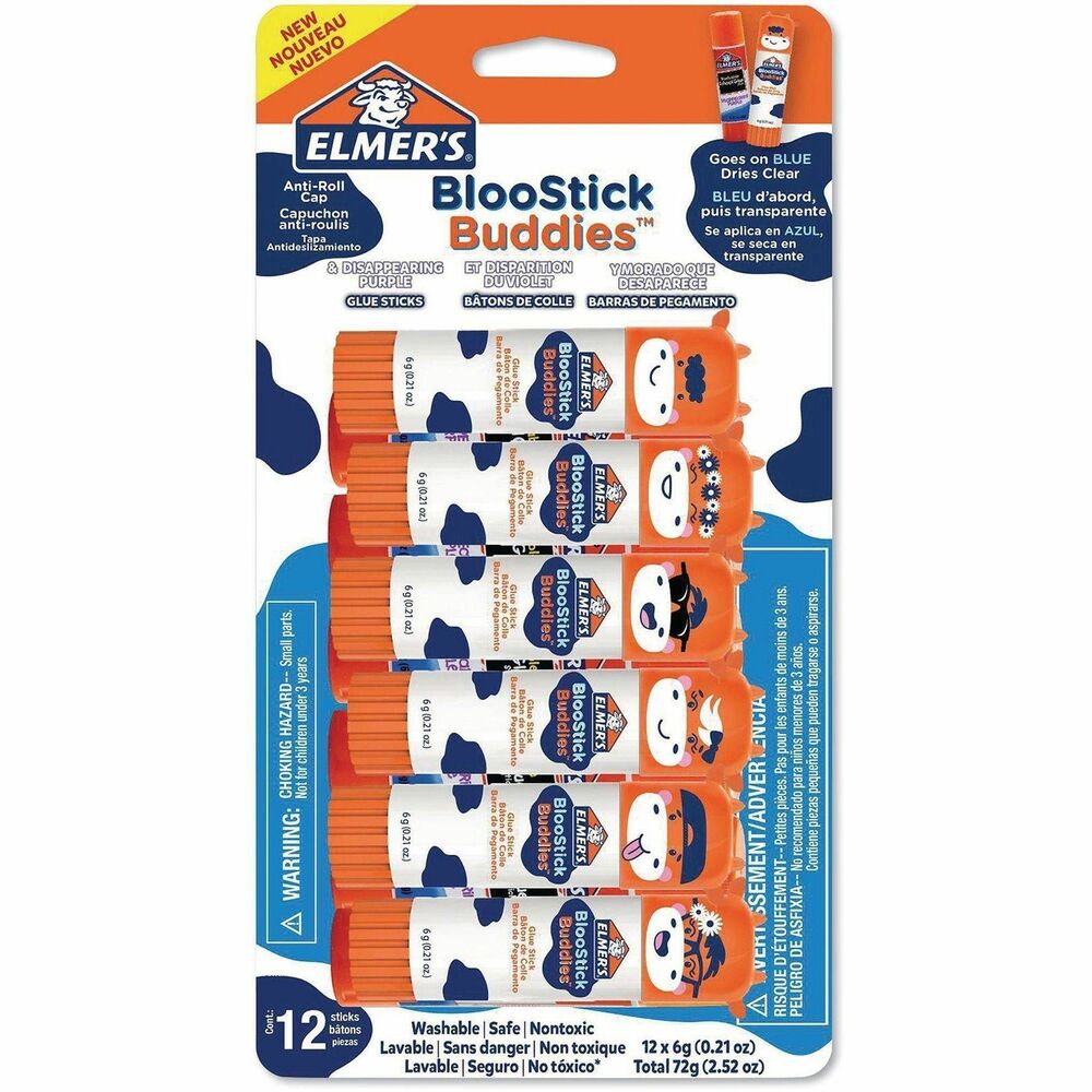 SAN2213736 - Safe, nontoxic glue stick provides no-mess bonding. It is perfect for paper, photos and fabric. Disappearing formula goes on with a visible color so it is easy to see when applying and dries clear. It is safe, nontoxic and acid-free. It washes easily off hands and out of clothes. Applicator features a handy twist-up cap to protect the glue.