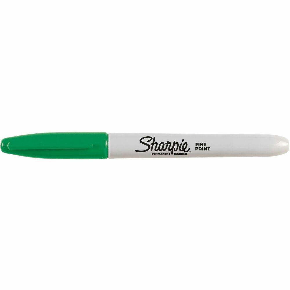 SAN30004 - Original Sharpie pen-style permanent marker marks on most hard-to-mark surfaces. Markings are permanent on most surfaces. Durable fine-point tip produces thinner, detailed lines. Long-lasting ink resists fading, smearing and water. Alcohol-based ink is quick-drying and certified AP nontoxic.