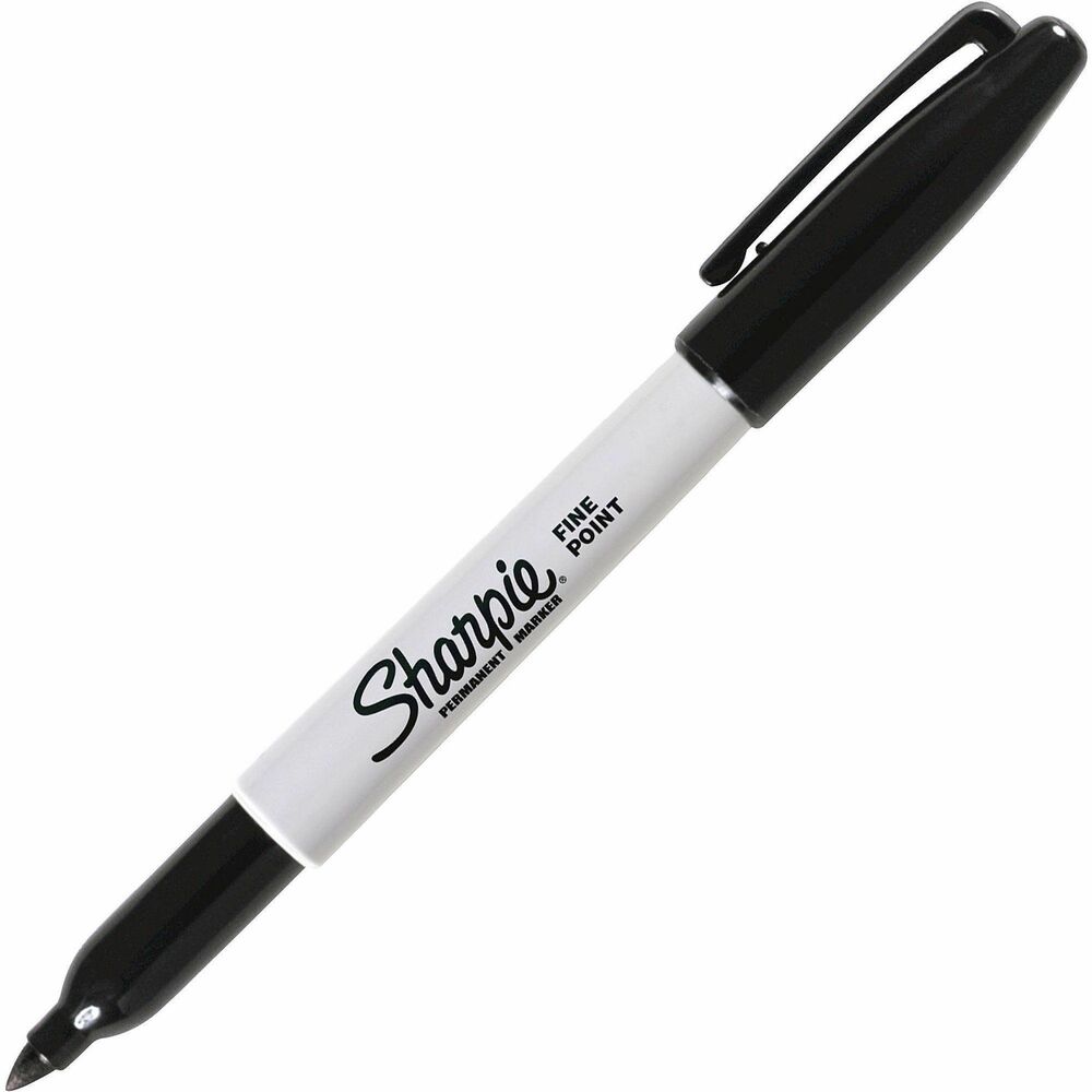 SAN30001BEA - Original Sharpie pen-style permanent marker marks on most hard-to-mark surfaces. Markings are permanent on most surfaces. Durable fine-point tip produces thinner, detailed lines. Long-lasting ink resists fading, smearing and water. Alcohol-based ink is quick-drying and certified AP nontoxic.