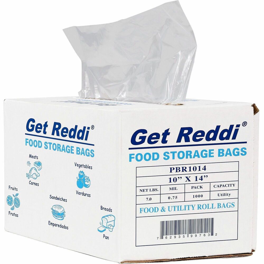 IBSPBR1014 - Quart-Size Food Storage Bags are FDA-approved for sanitary storage. Clam shell carton allows easy, one-at-a-time dispensing. Super heavy-duty bags are crystal clear with a shiny gloss. 