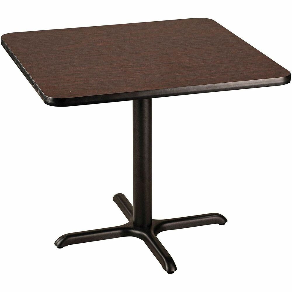 NPSCT33636XD1MY - Experience a cozy place to take a break or socialize with the CT Series Cafe Tables from National Public Seating. 1-1/4" high-pressure laminate tops with T-Mold are sturdy and durable. Trendy legs are made with 16-gauge 3" steel, making them perfect for your toughest environments. Legs come with 1/2"-thick non-marring polypropylene mushroom leveling glides to prevent floor scratching. These cafe tables are a must have for all cafeterias and breakrooms.